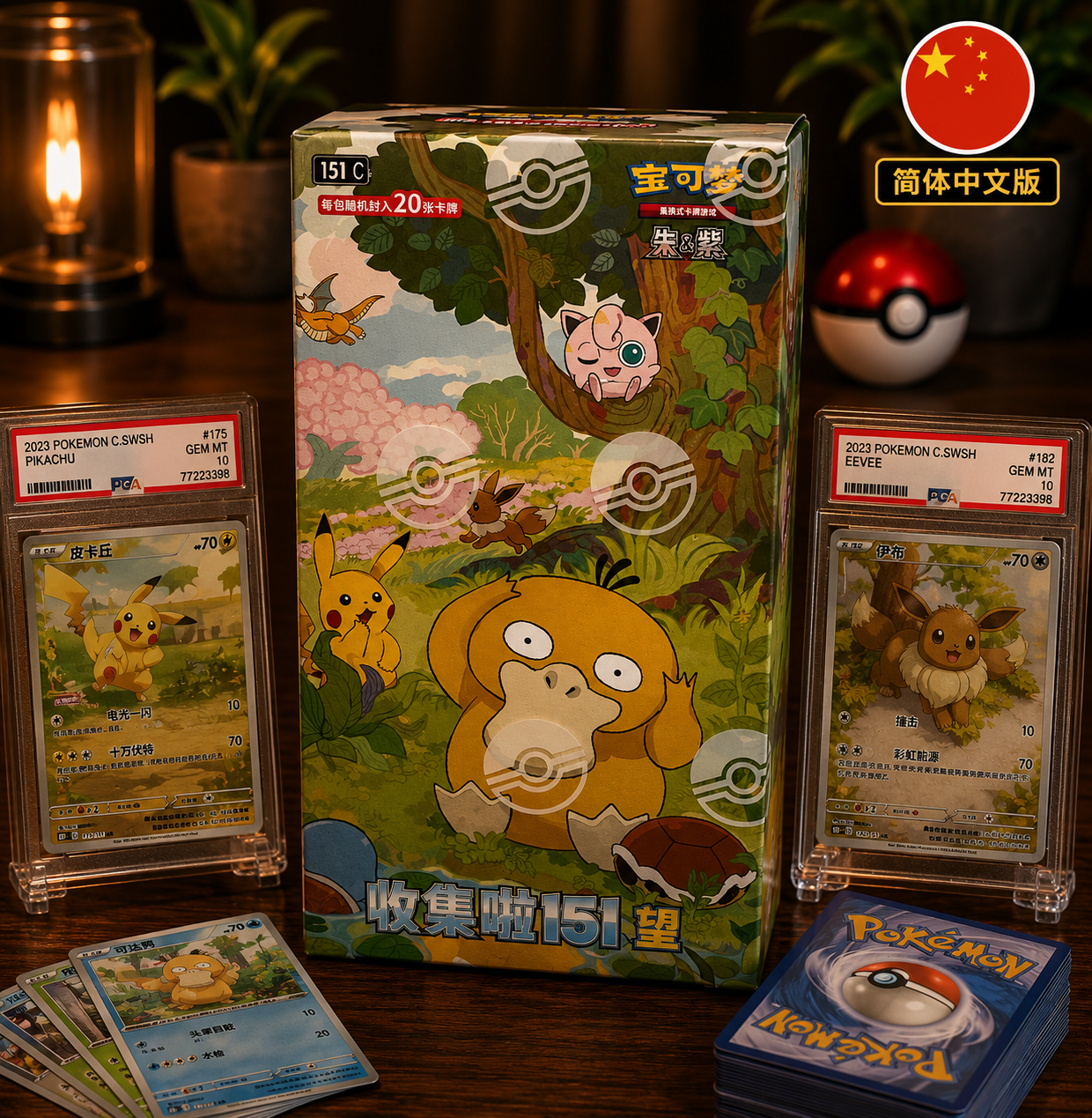 Pokemon 151C Collect Pokémon 151 - Hope Booster Display Jumbo Box