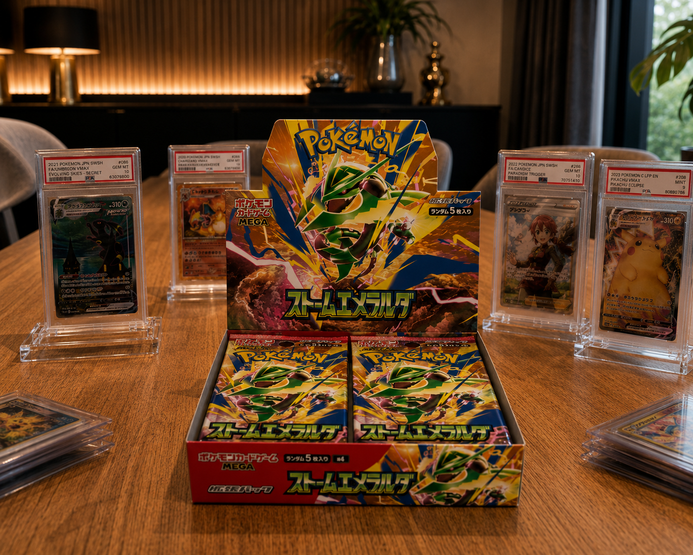 Vorverkauf Pokemon Karte MEGA Sturm Emeralda