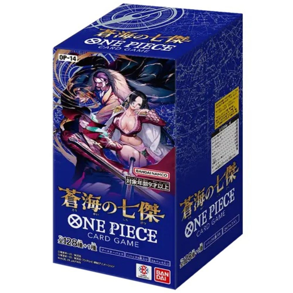 One Piece OP14 The Azure Sea’s Seven Booster Display – Japanisch