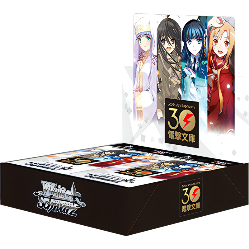 Weiß Schwarz 30th Anniversary Dengeki Bunko Booster Display – Japanisch