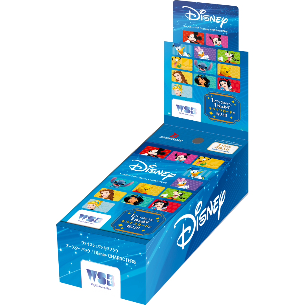 Weiß Schwarz Disney Characters Booster Display – Japanisch