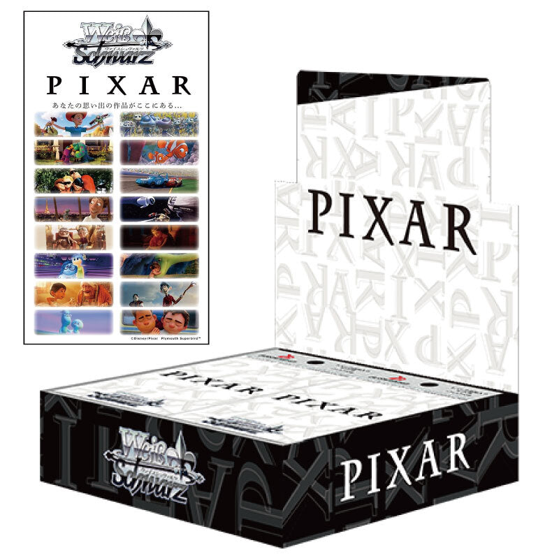Weiß Schwarz PIXAR Booster Display – Japanisch